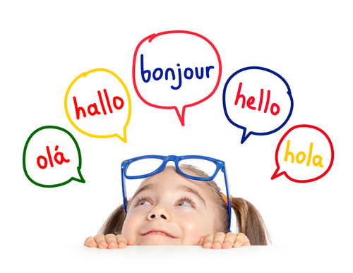 Teaching second language to children